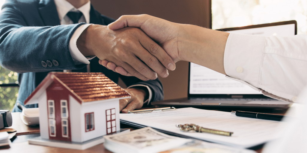 A real estate transaction involving due diligence money